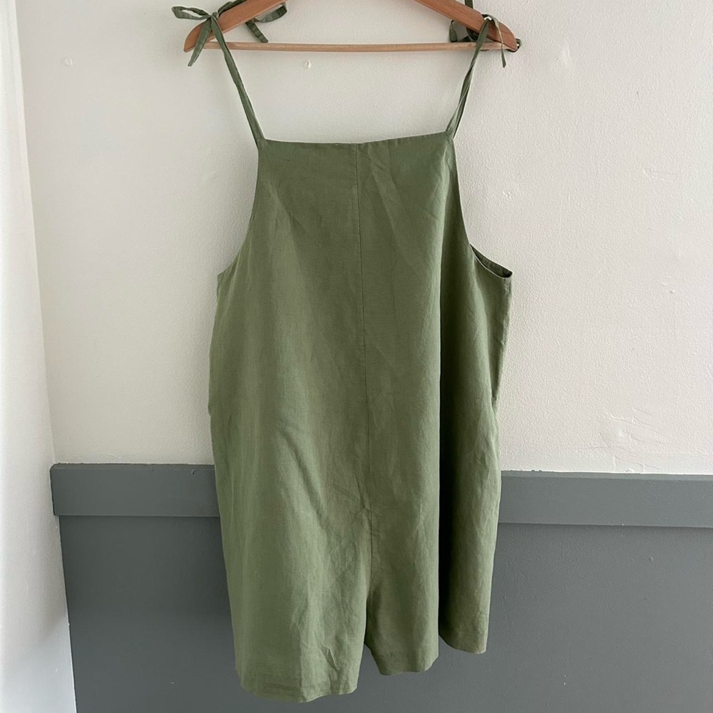 COS Green Sleeveless Jumpsuit